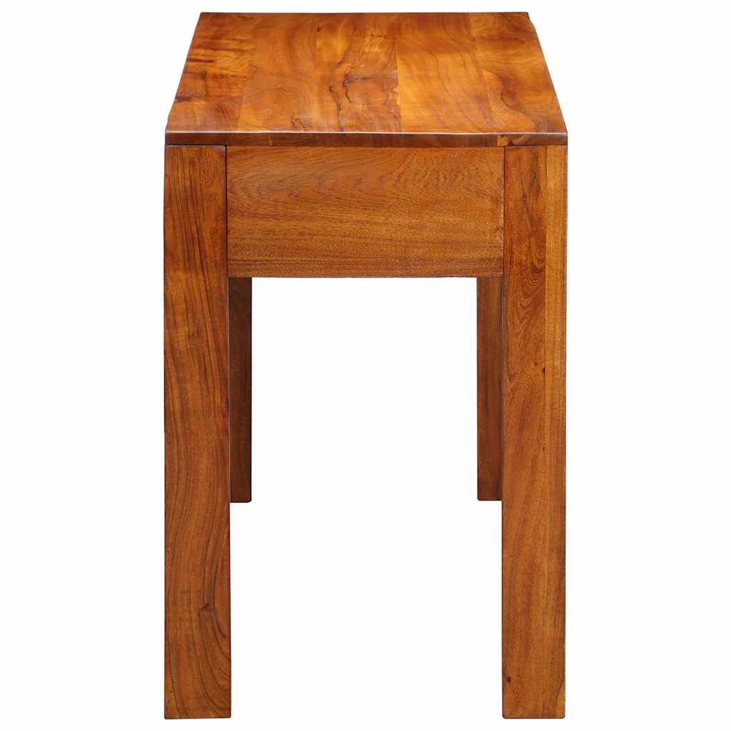 Desk with Drawer Brown 100 x 50 x 75 cm Solid Acacia wood